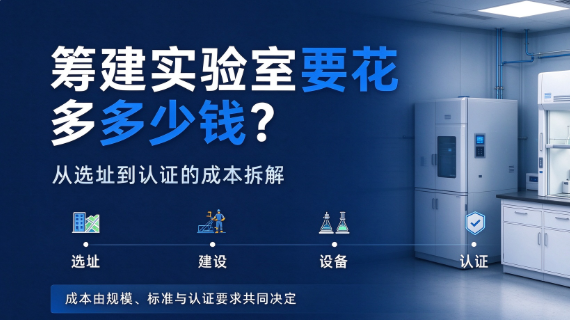 筹建实验室要花多少钱？从选址到认证的成本拆解